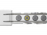 Цилиндр Evva MCS 112 мм 41x71 ключ-вертушка