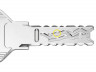 Цилиндр Evva 4KS 132 мм 61x71 ключ-вертушка